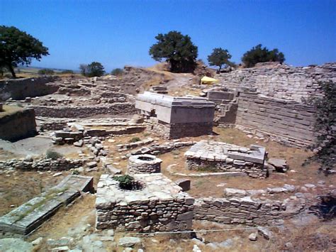 ruins of troy.